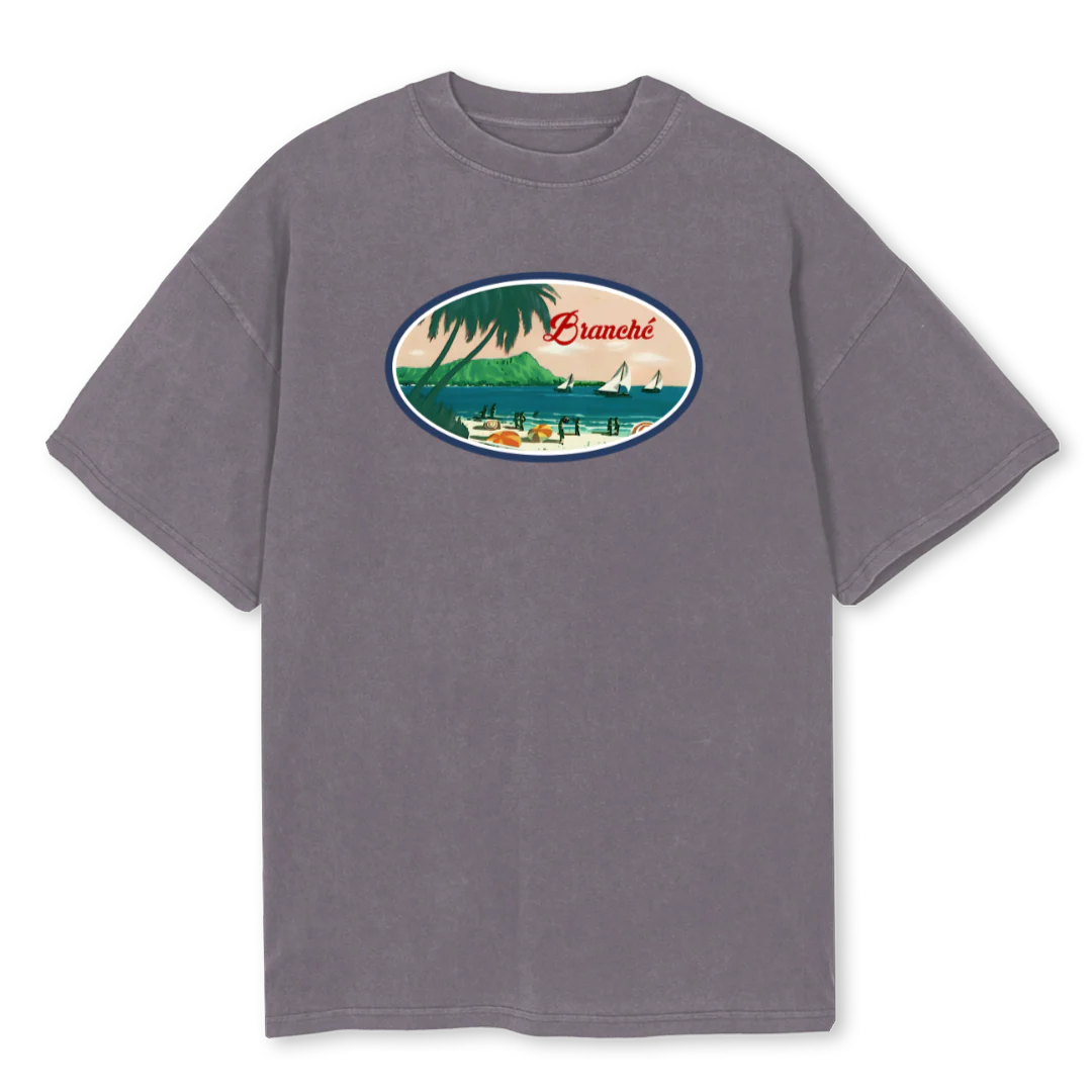 GREYTT Pigment Grey Oversized Tee.