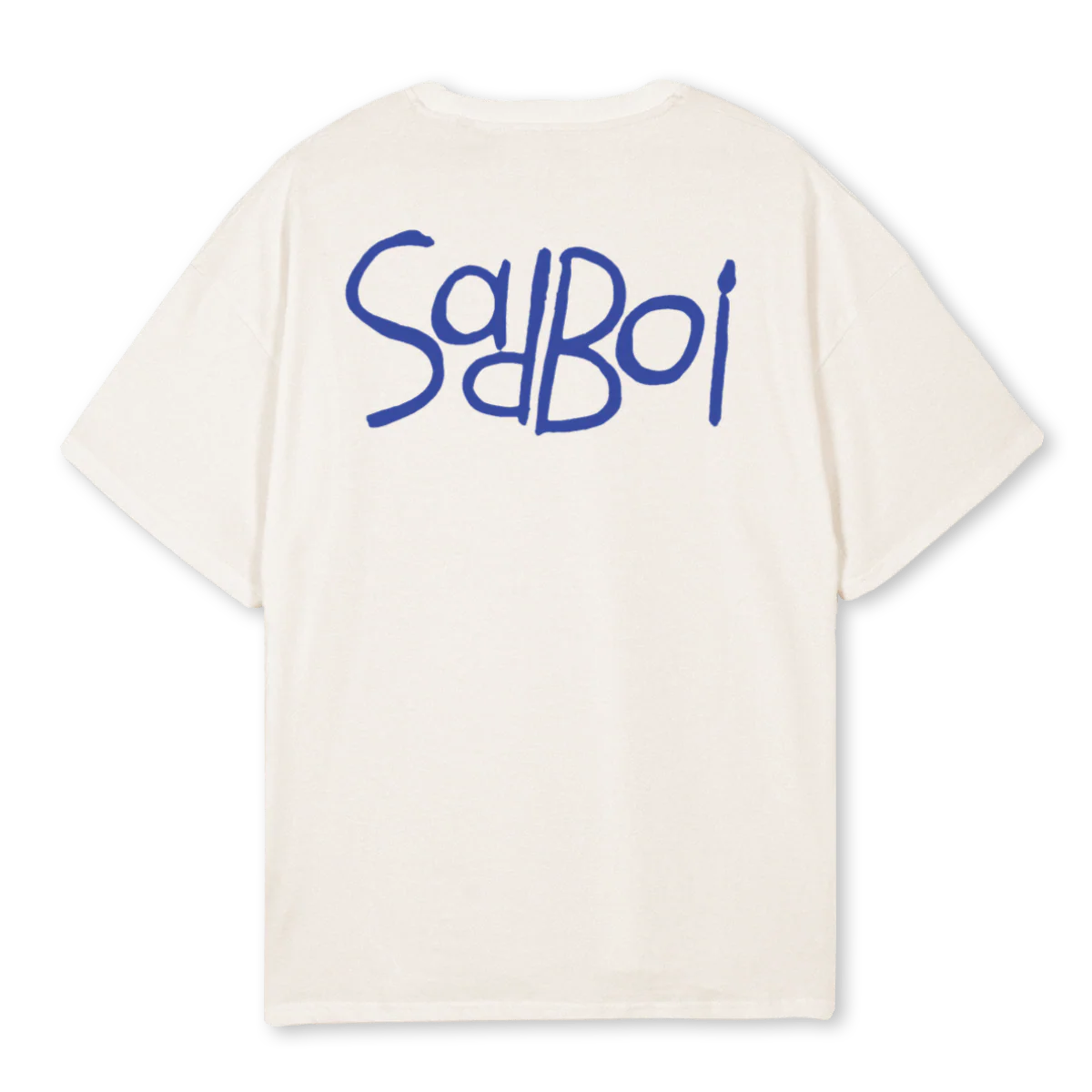 GRILLTEEWHITE Vintage White Oversized Tee. - Image 2