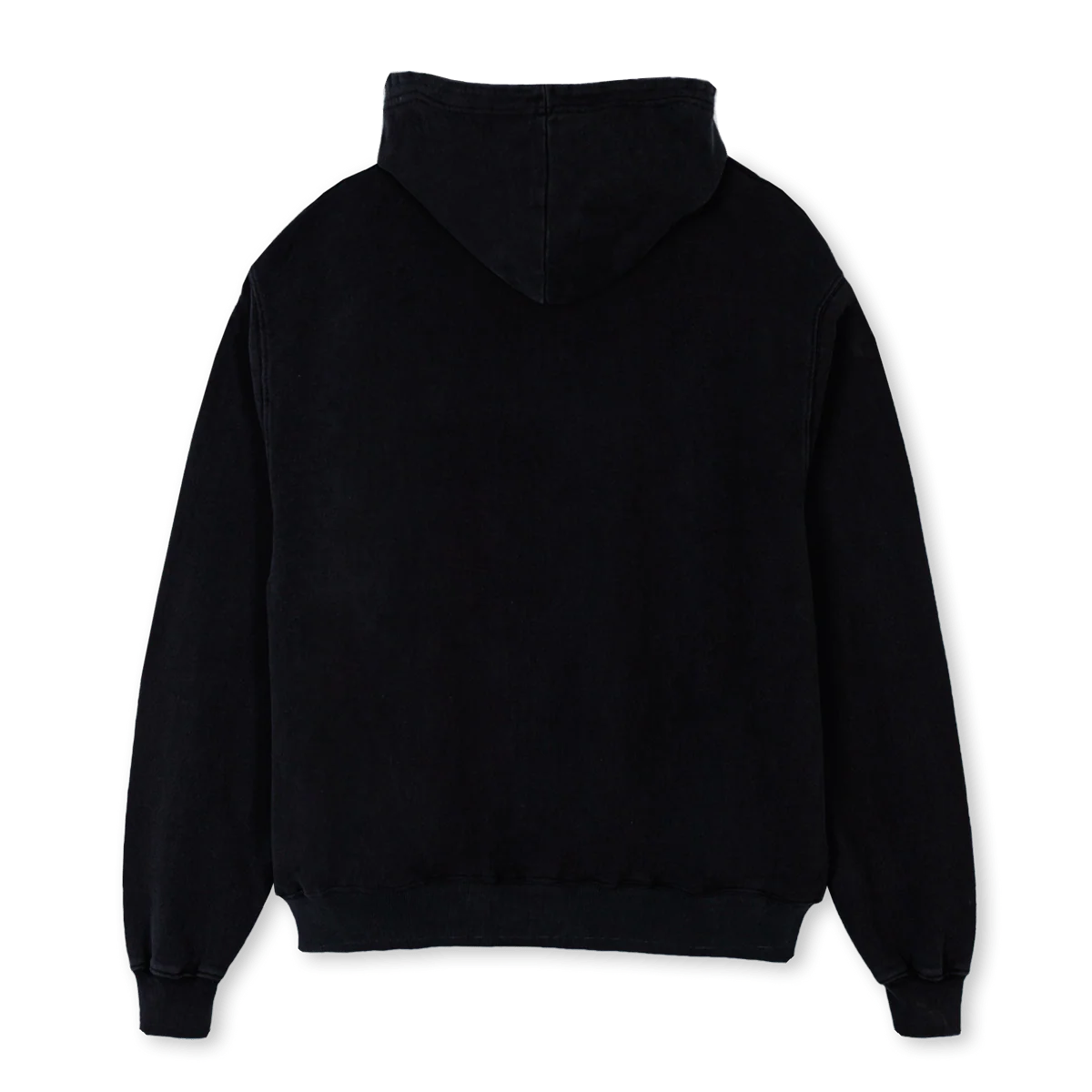 GRIM HOODIE Black Oversized Hoodie. - Image 2