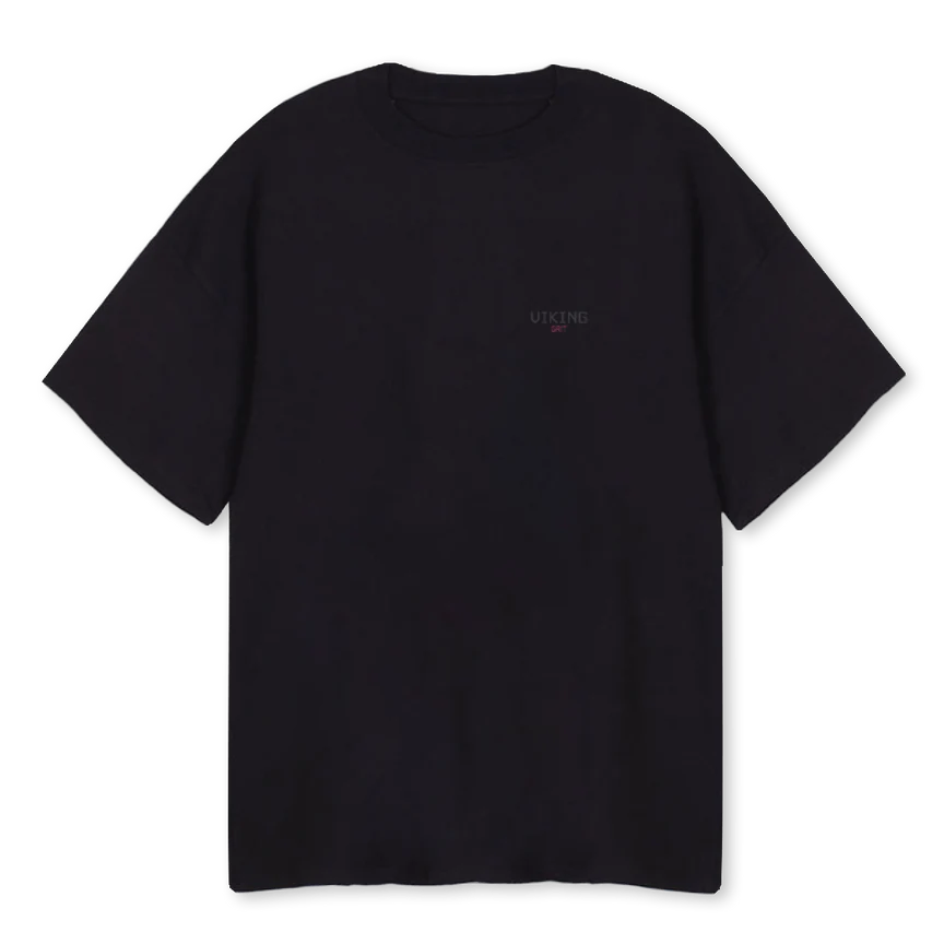 GRIT Black Oversized Tee.