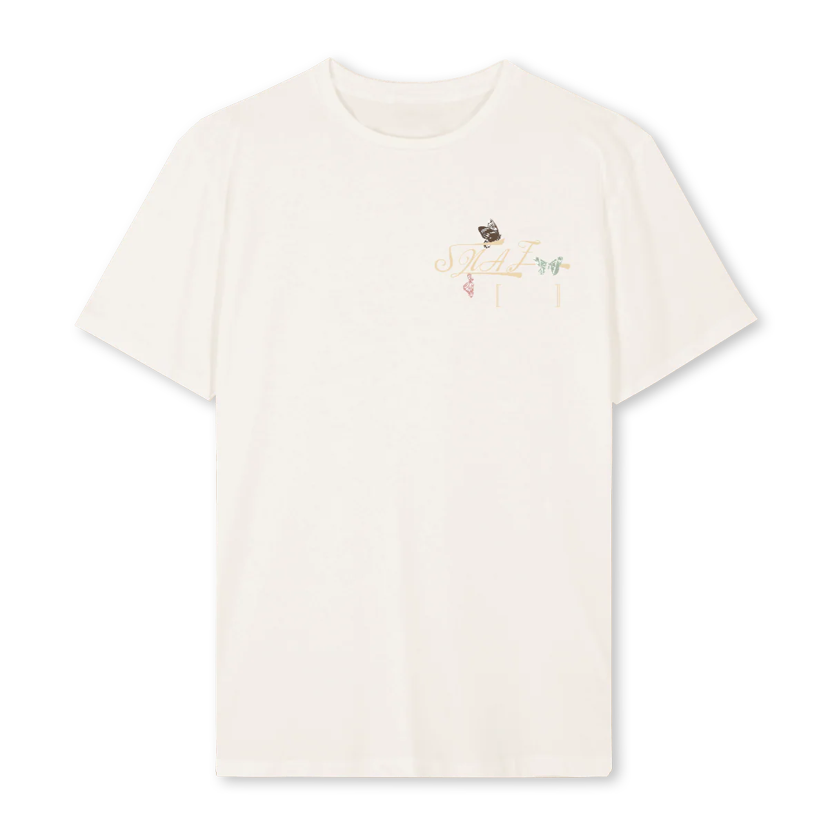 GROWTH Vintage White Regular Tee.