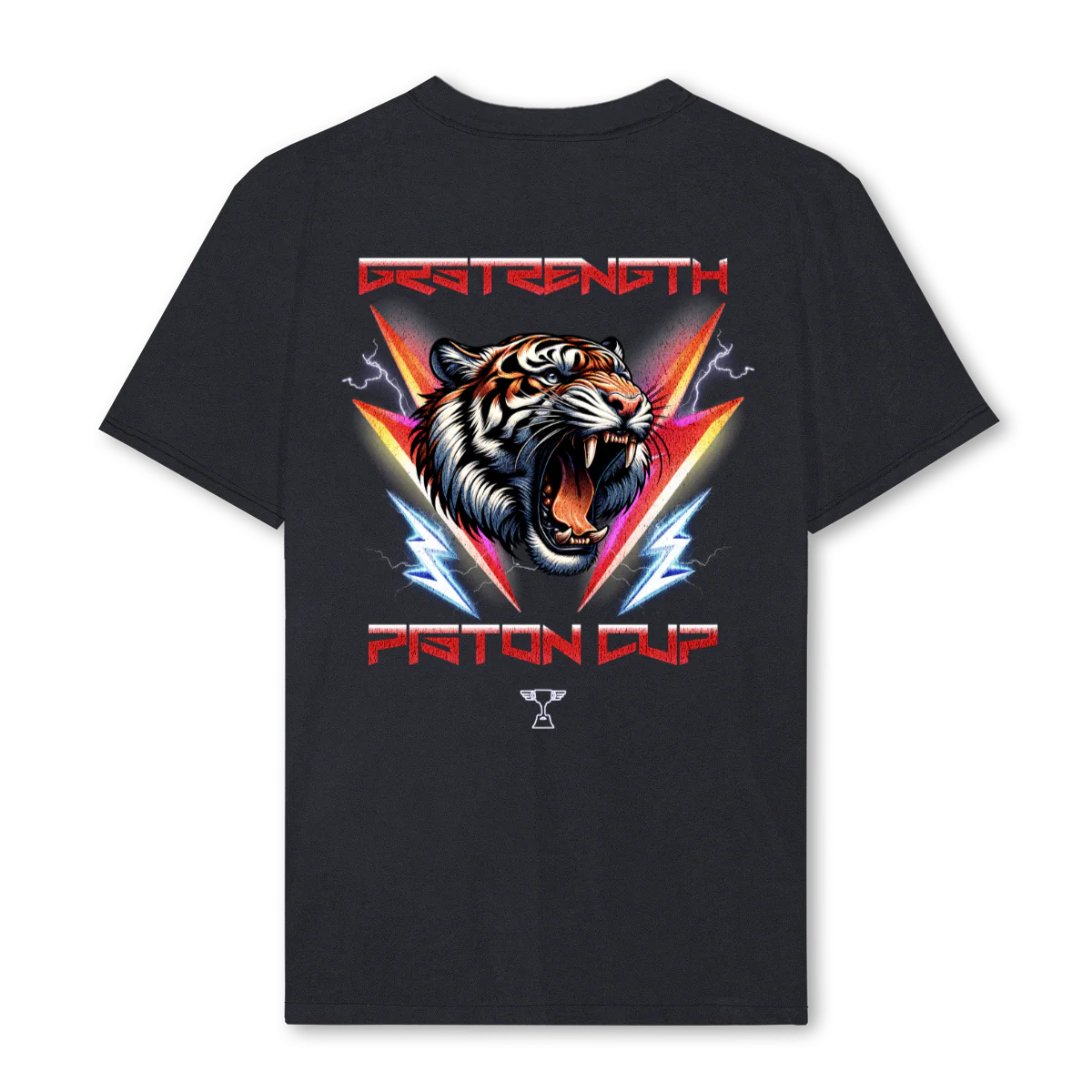 GRS VALKYRIA Vintage Black Regular Tee. - Image 2