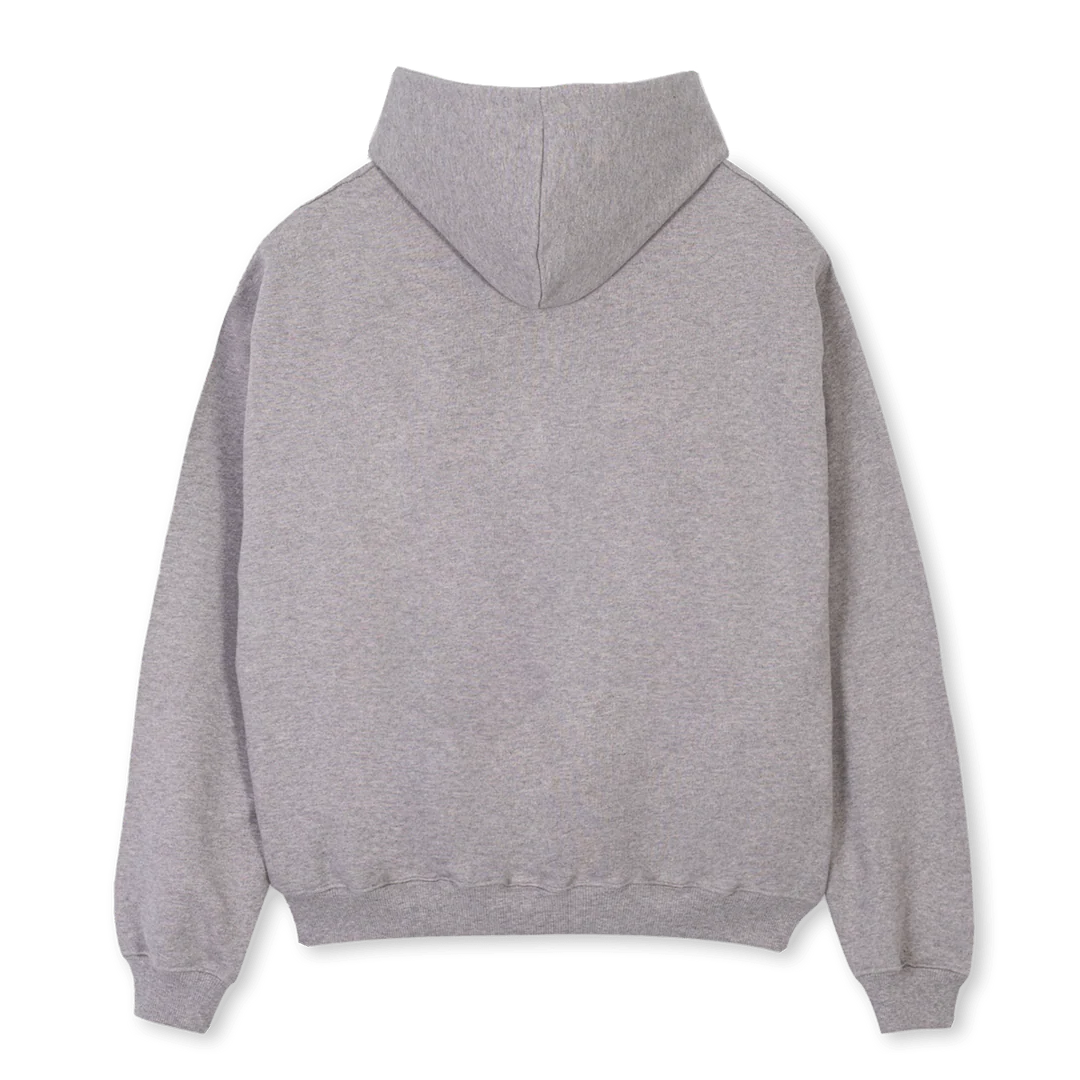 GRY Grey Marl Oversized Hoodie. - Image 2