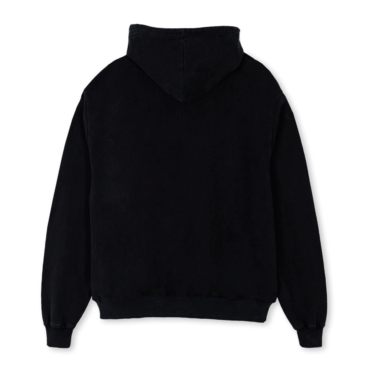 GSVSAMPLEONE Black Oversized Zipped Hoodie. - Image 2