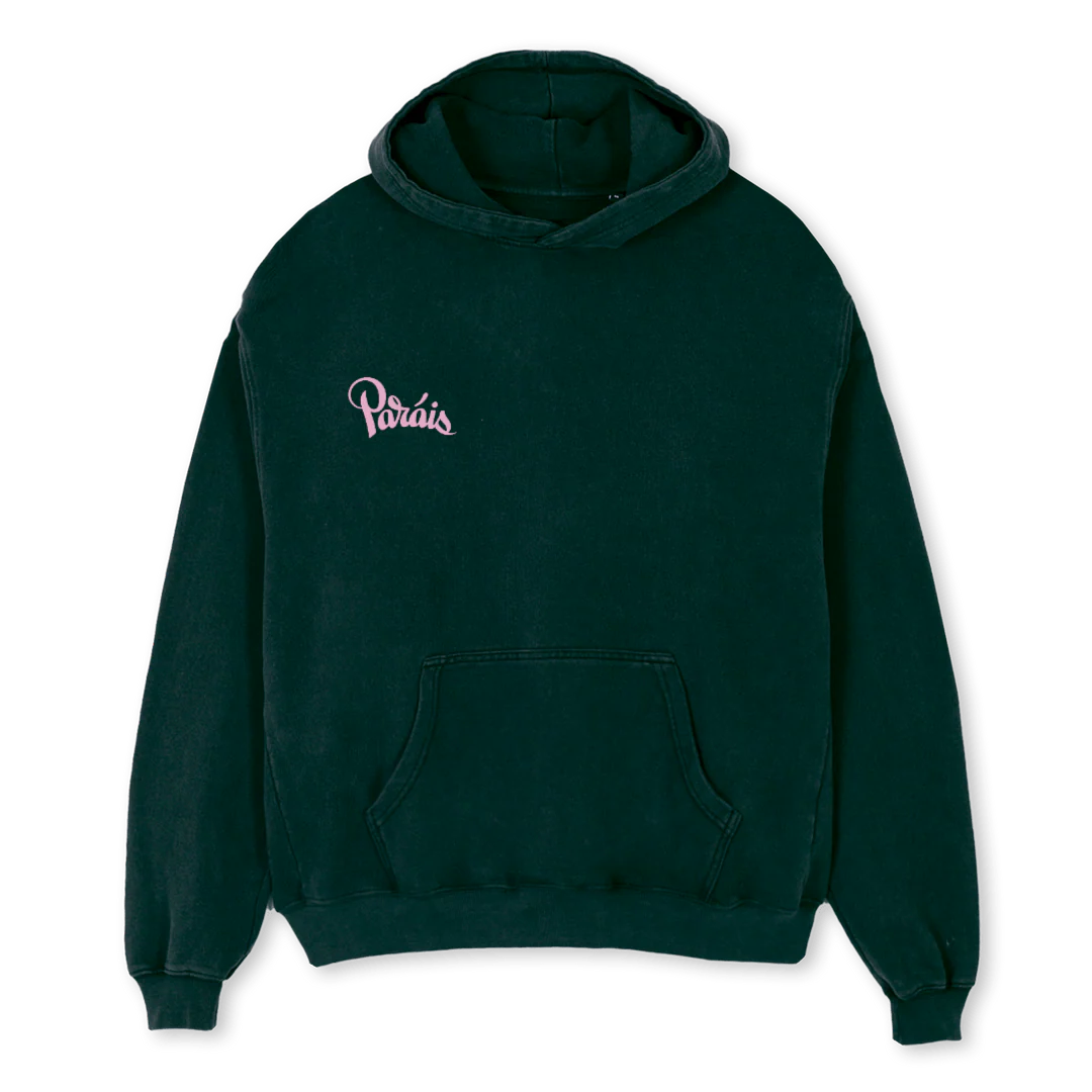 GUARDIAN HOODIE Wild Green Oversized Hoodie.
