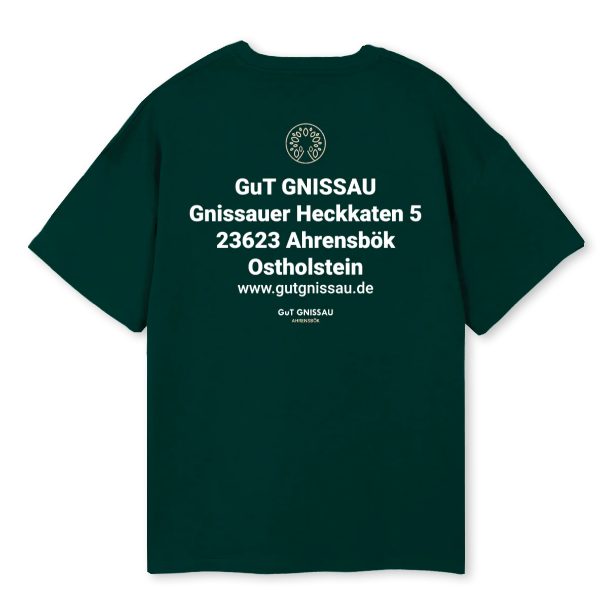GUTGNISSAUSIZEM Wild Green Oversized Tee. - Image 2