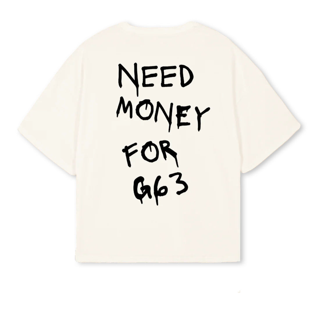 GWAGONVW Vintage White Oversized Boxy Tee. - Image 2