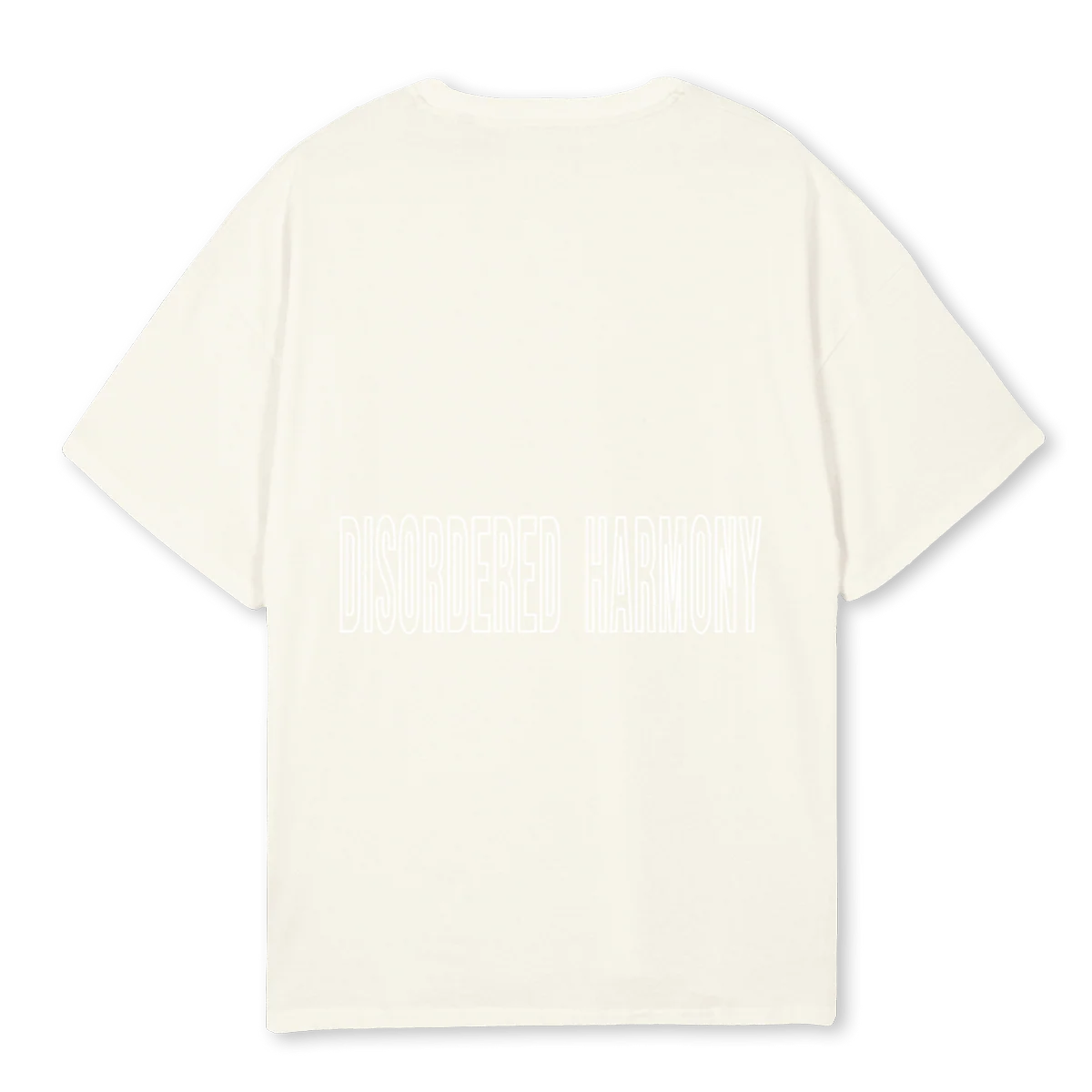 GXNDAM Cream Oversized Tee. - Image 2