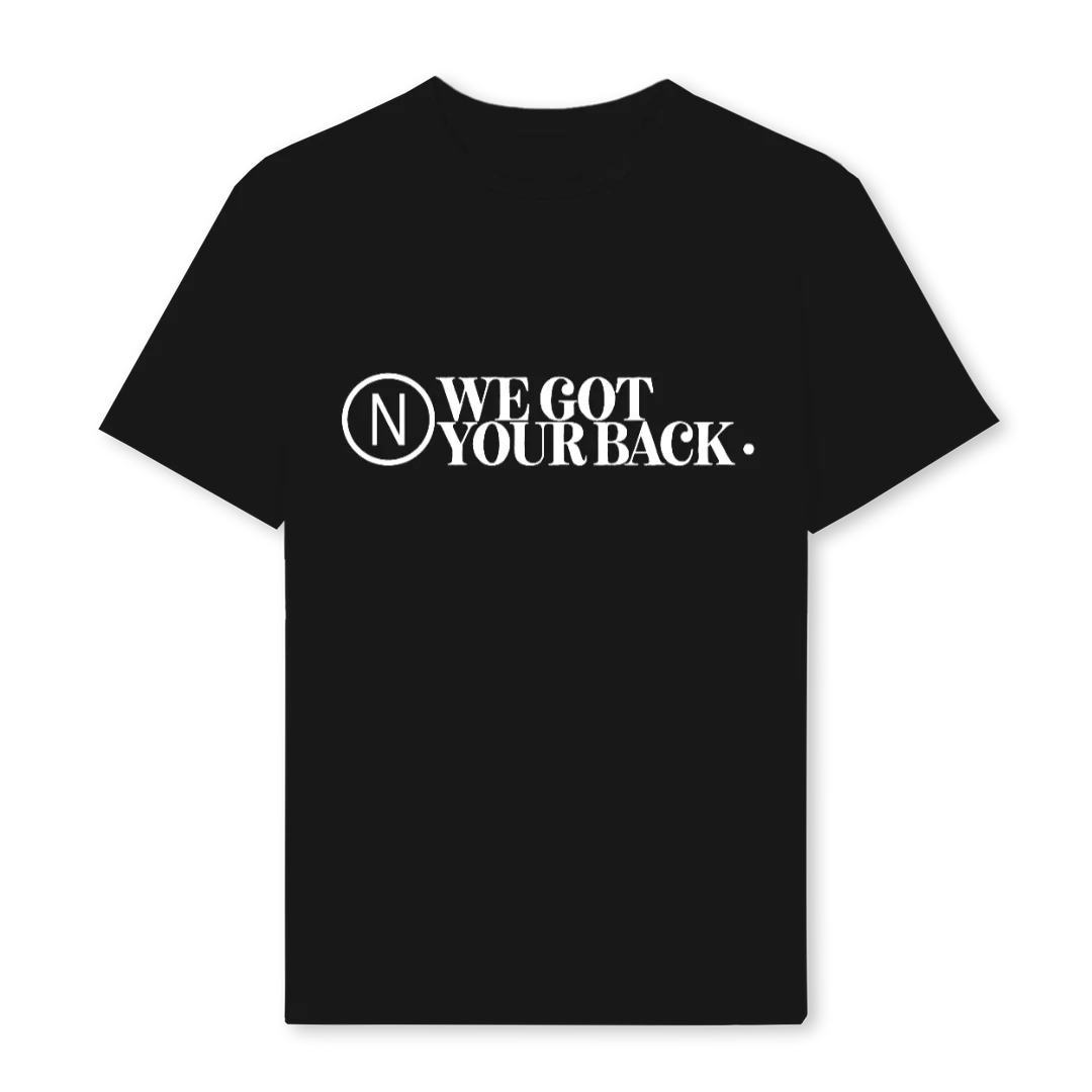 GYB Black Regular Tee.