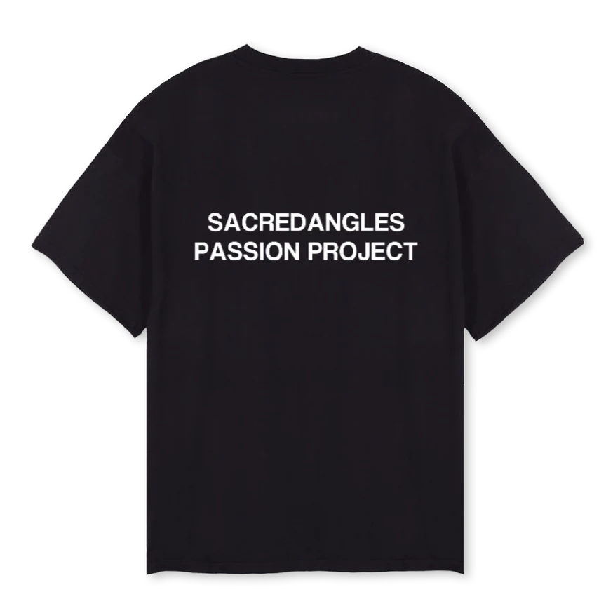 GYMTHREE Black Oversized Tee. - Image 2