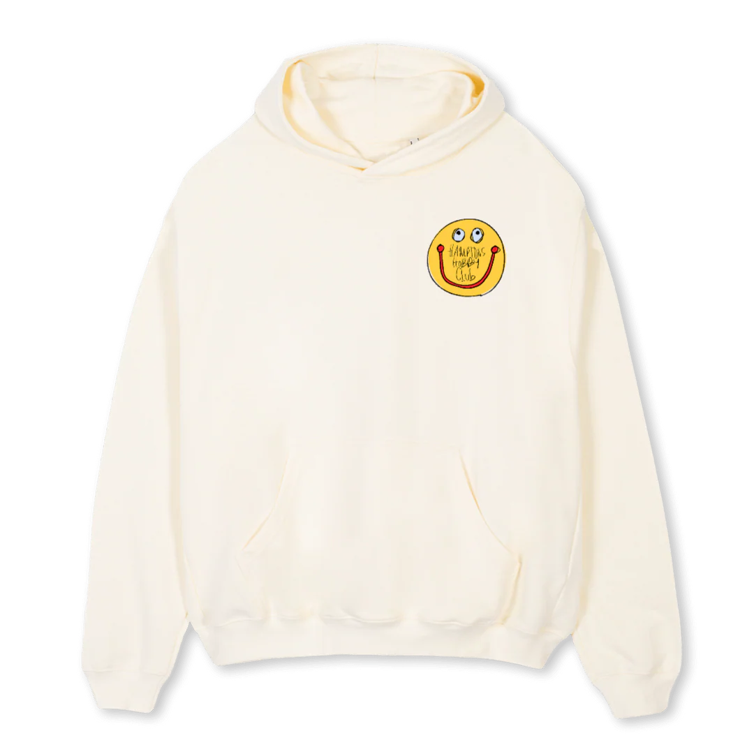 H Cream Oversized Hoodie.