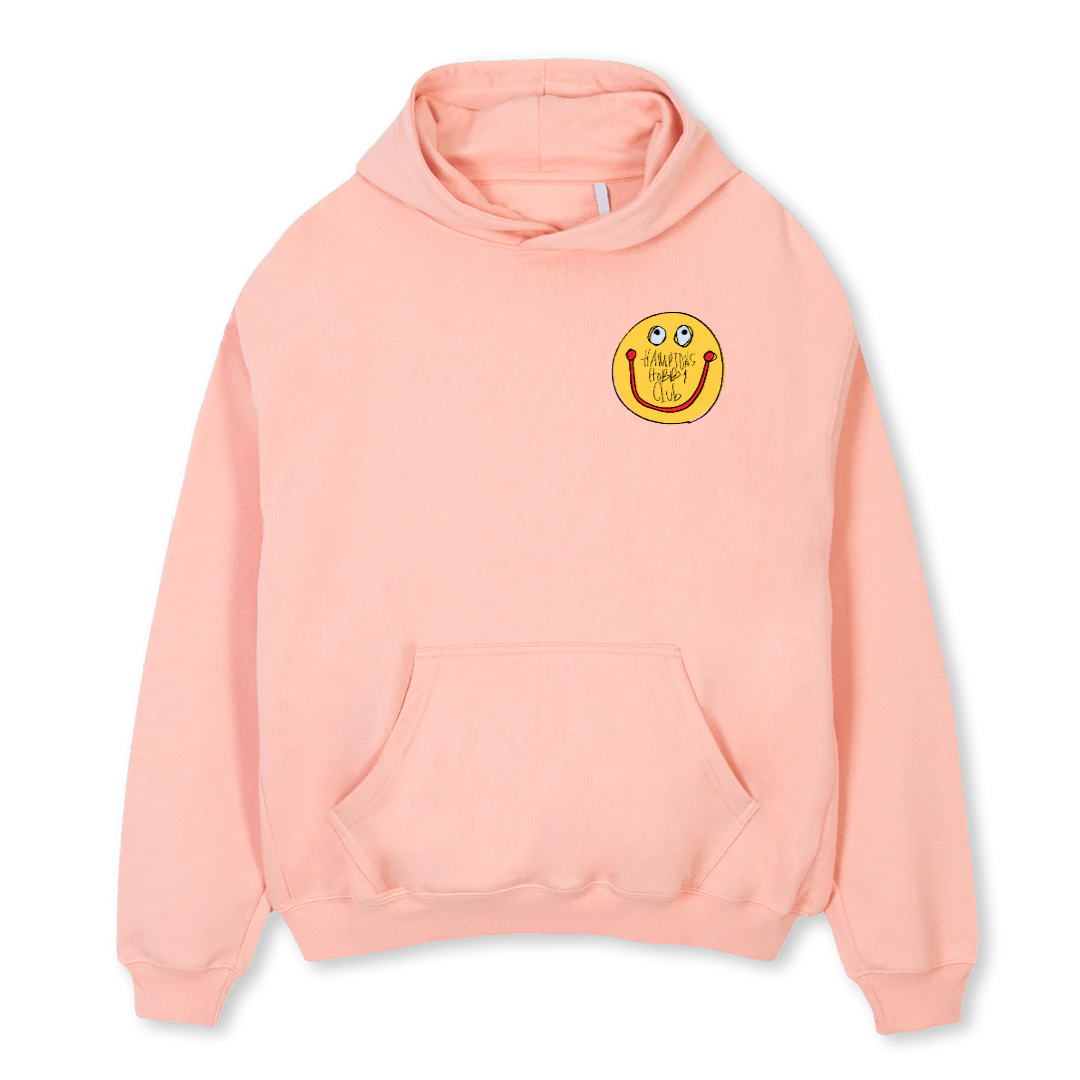 H Pink Clay Oversized Hoodie.