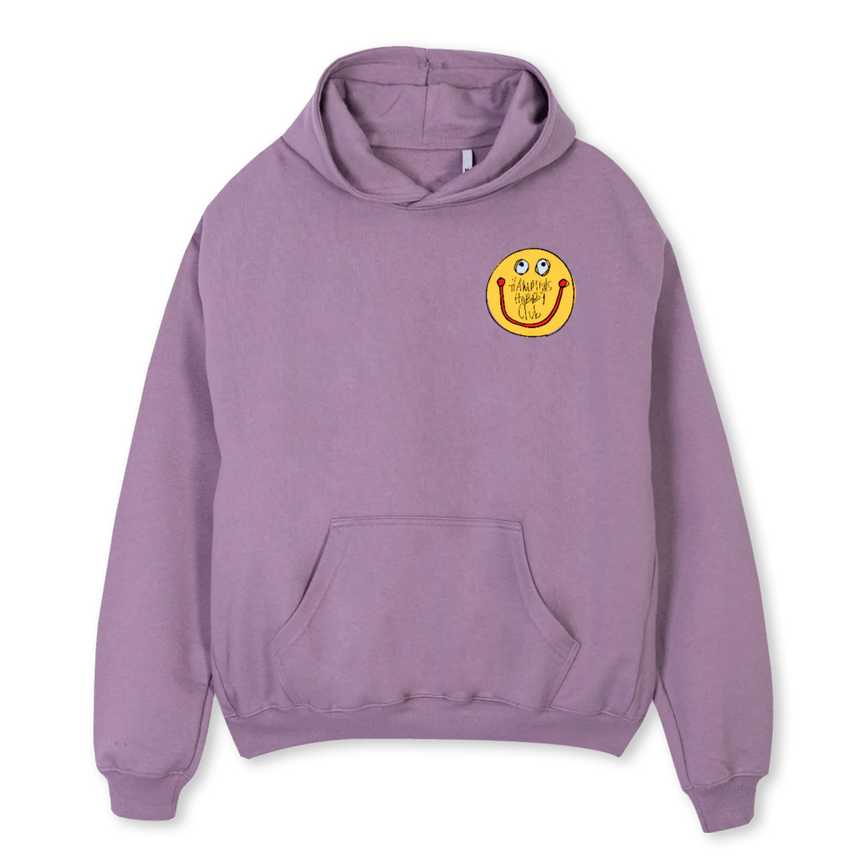 H Purple Oversized Hoodie.