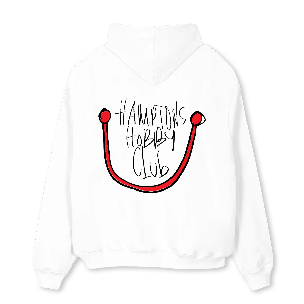H White Oversized Hoodie. - Image 2