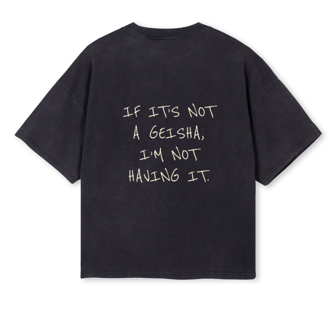 HAKONEVBFINAL Vintage Black Oversized Boxy Tee. - Image 2