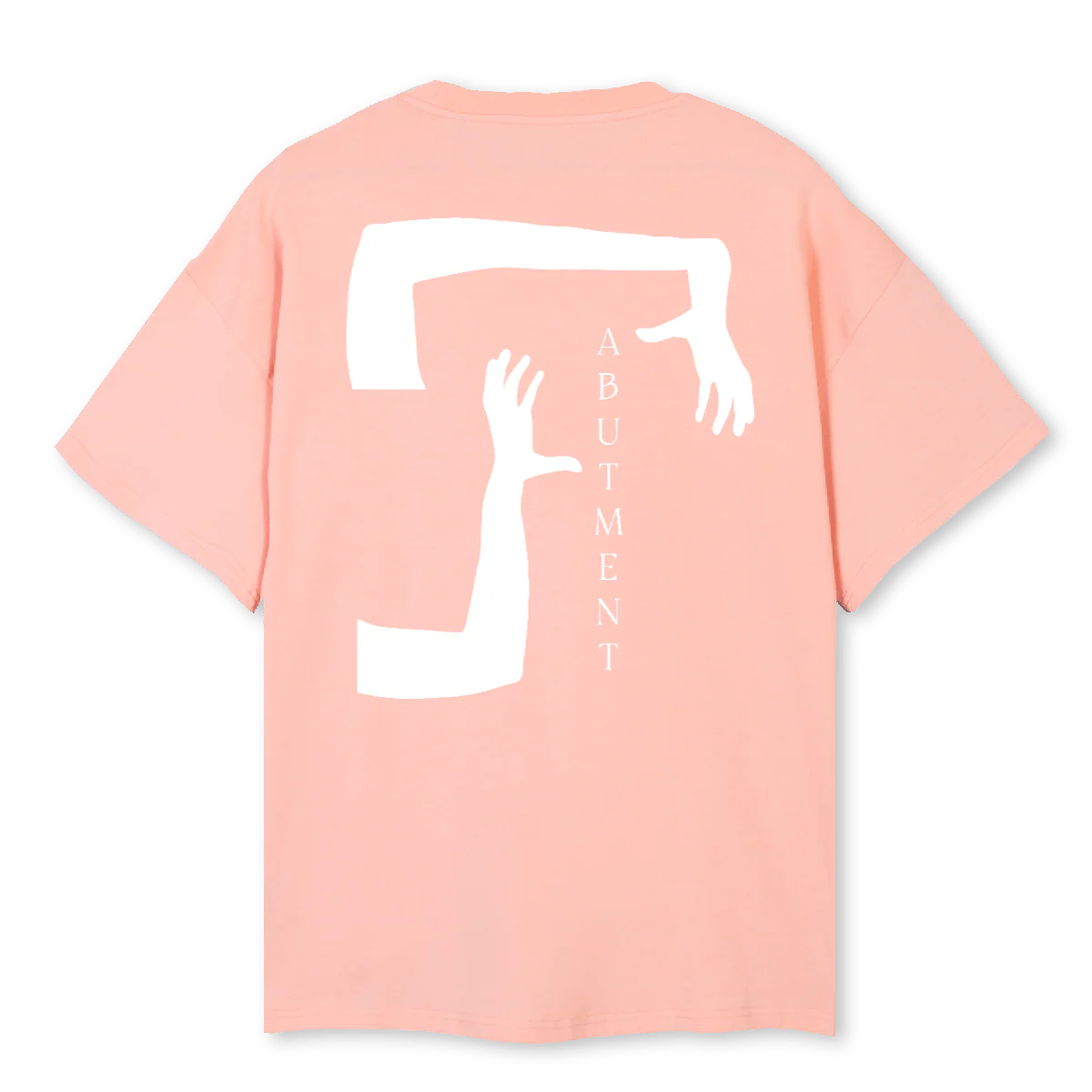 HANDZ Pink Clay Oversized Tee. - Image 2