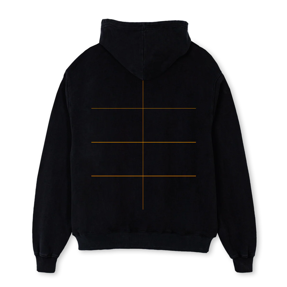 HANNA_1 Black Oversized Hoodie. - Image 2