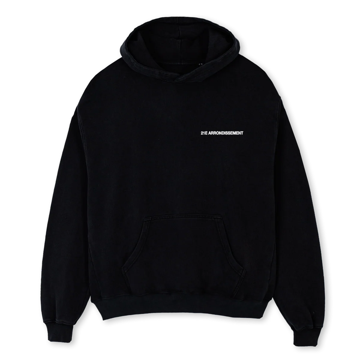 HB Black Oversized Hoodie.
