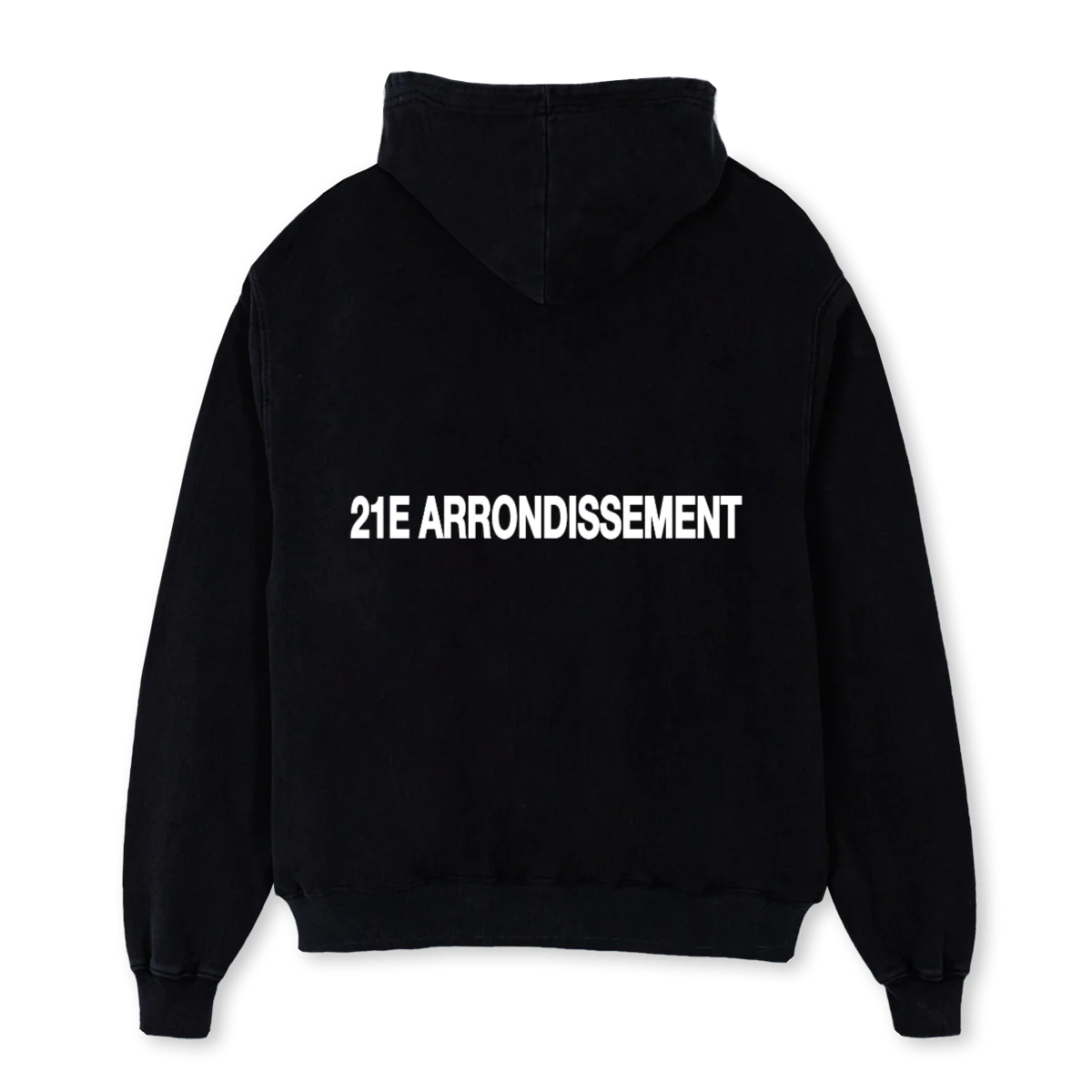 HB Black Oversized Hoodie. - Image 2