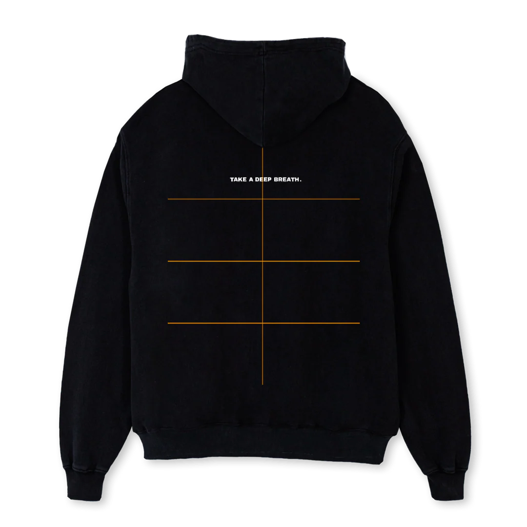HBDBW Black Oversized Hoodie. - Image 2