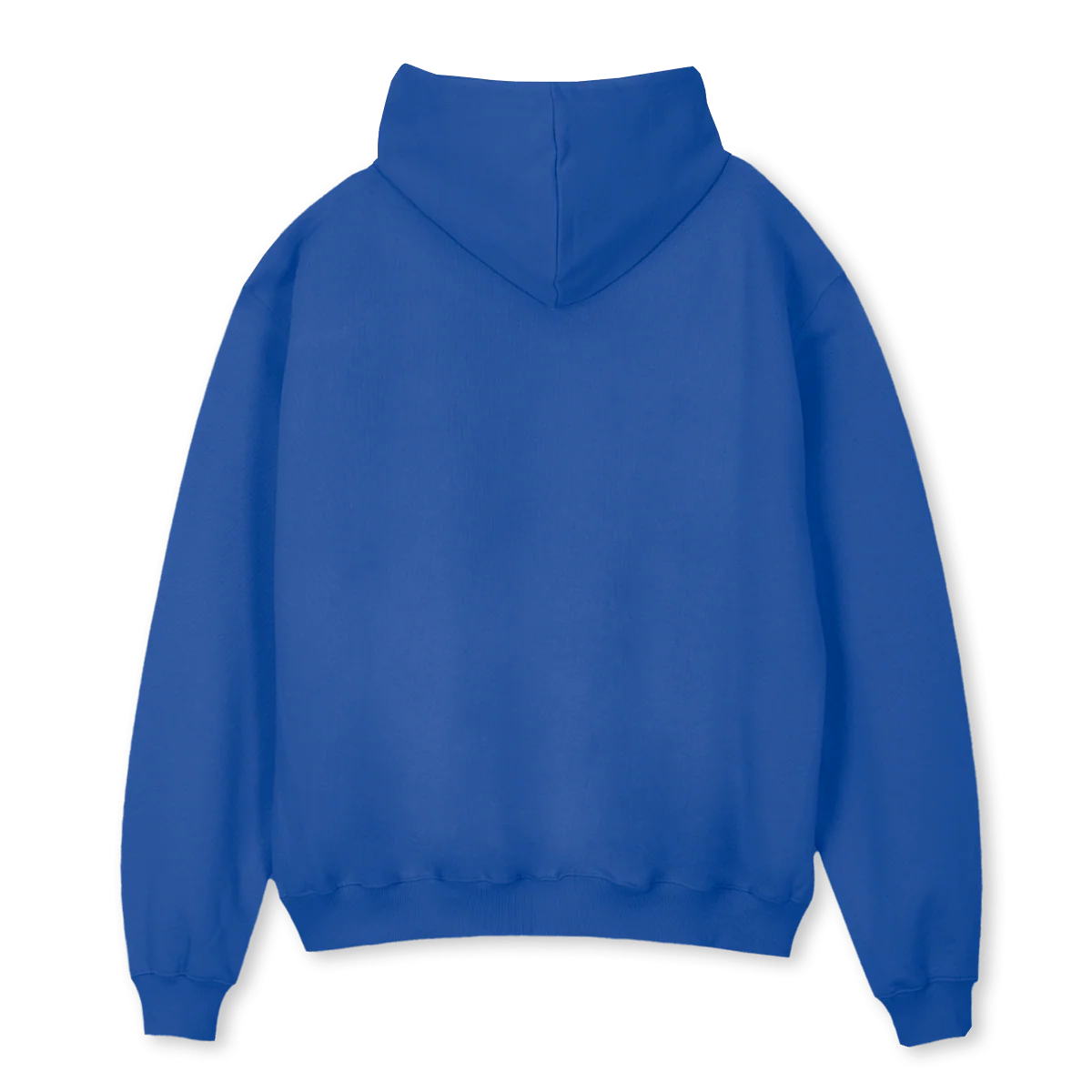HBFLSSAMPLE Cobalt Blue Oversized Hoodie. - Image 2