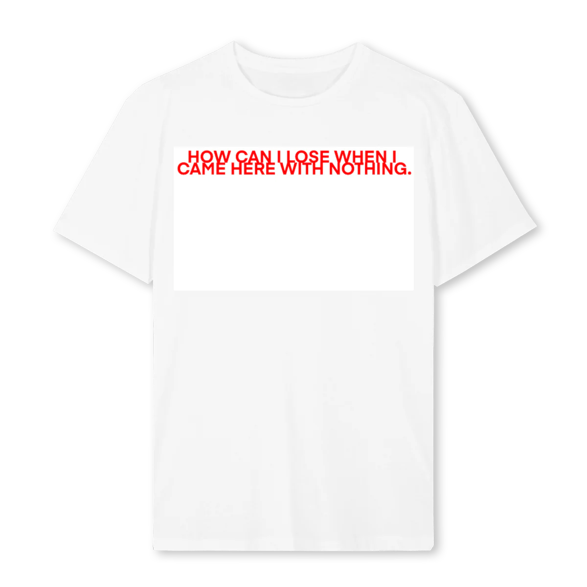 HCILWICHWN White Regular Tee.