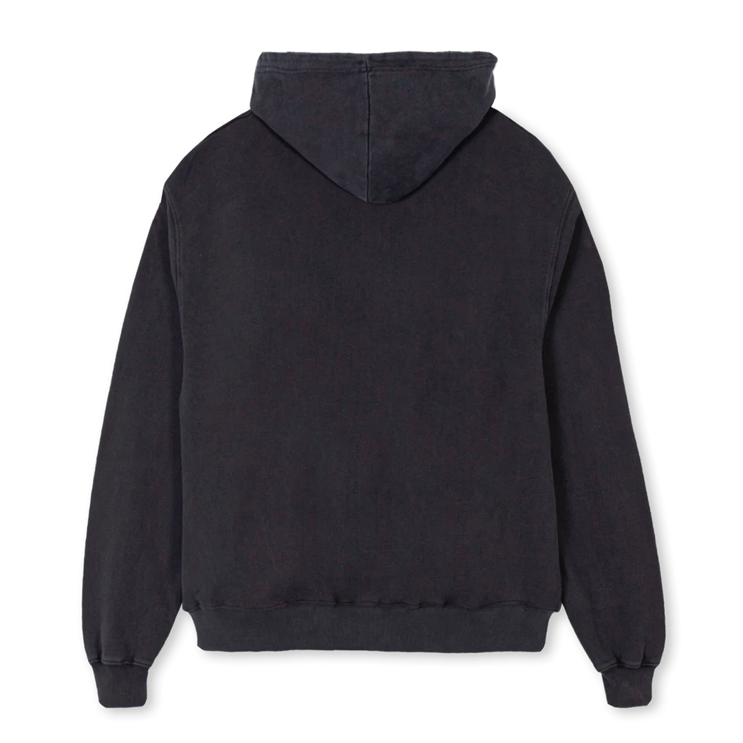 HDUKFLAG Vintage Black Oversized Zipped Hoodie. - Image 2