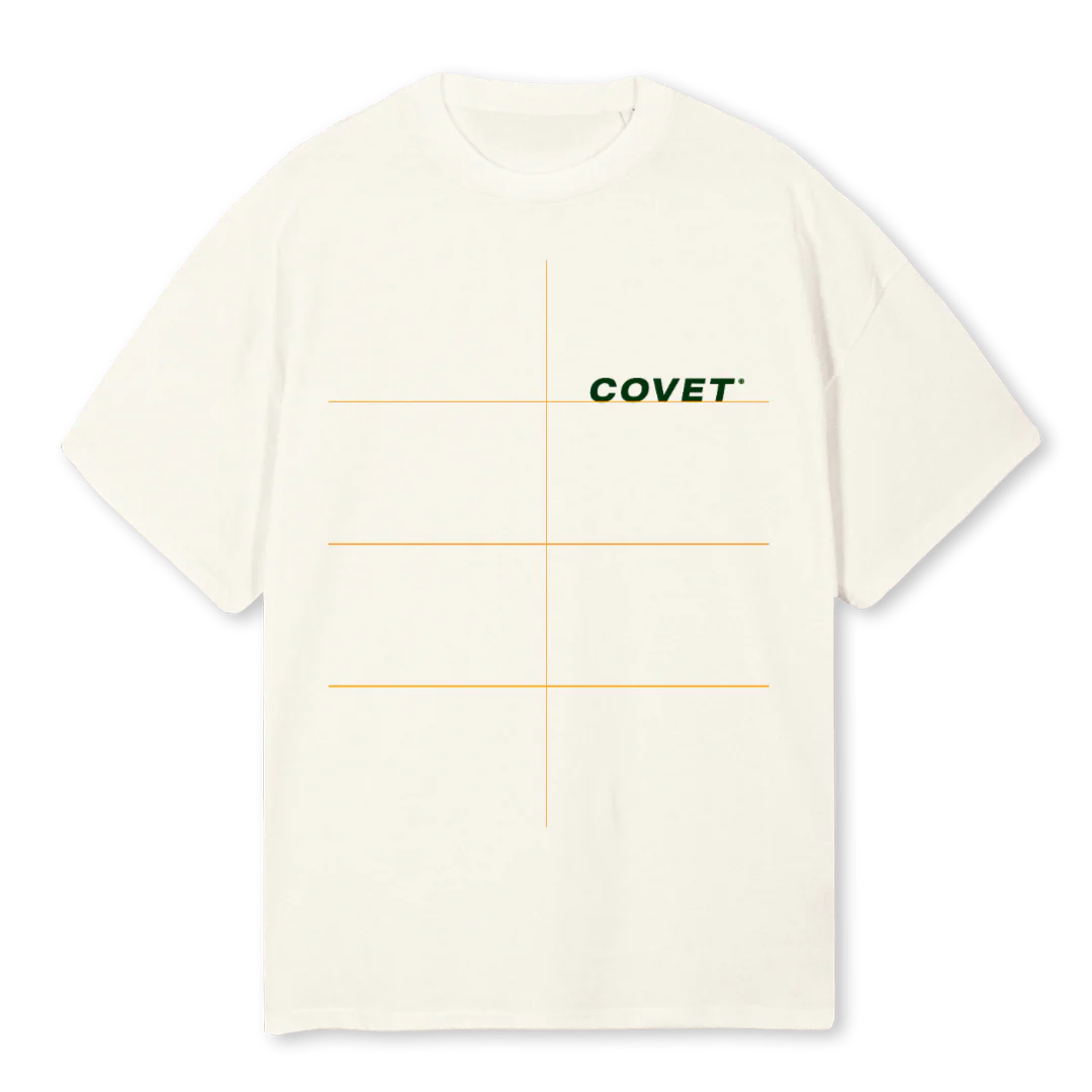 HEALTH Cream Oversized Tee.