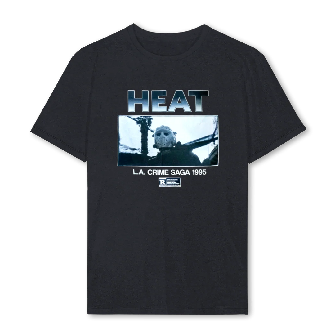 HEAT_REG Vintage Black Regular Tee.