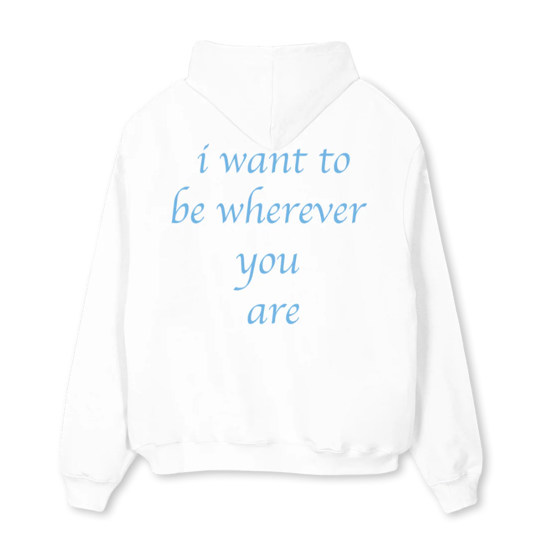 HEAVENSHALO White Oversized Hoodie. - Image 2