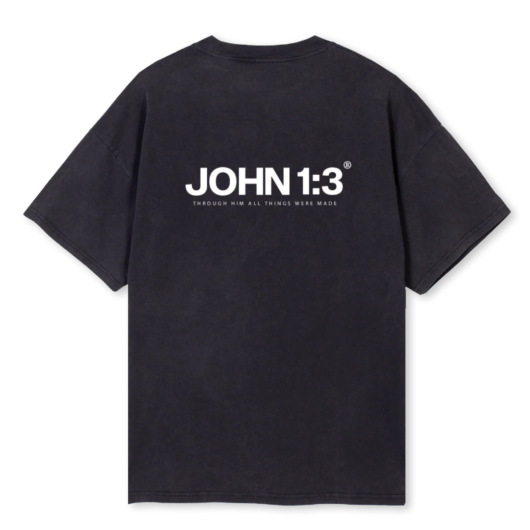 HELOVETSHIRTBLACK Vintage Black Oversized Tee. - Image 2