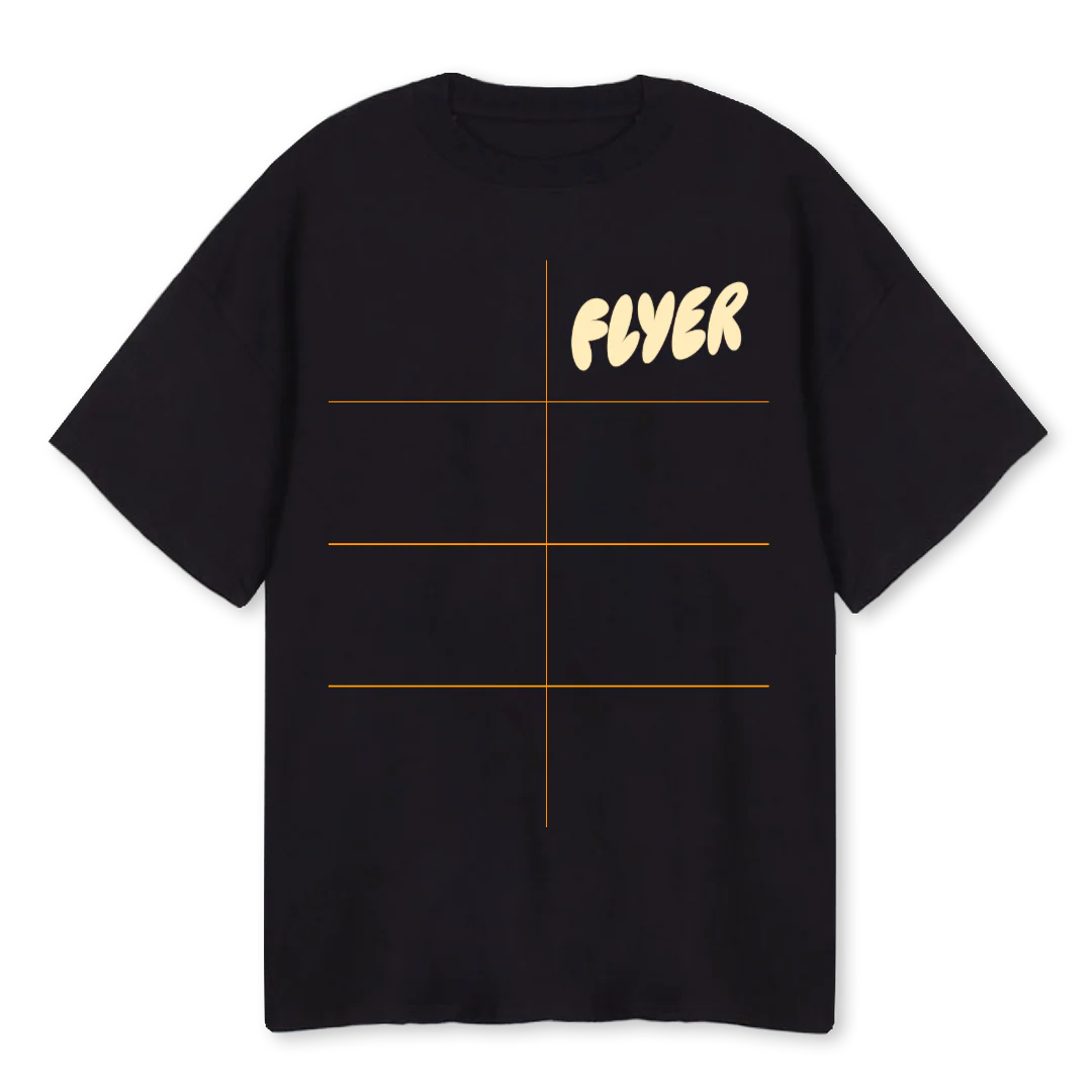 HFC T 1 Black Oversized Tee.
