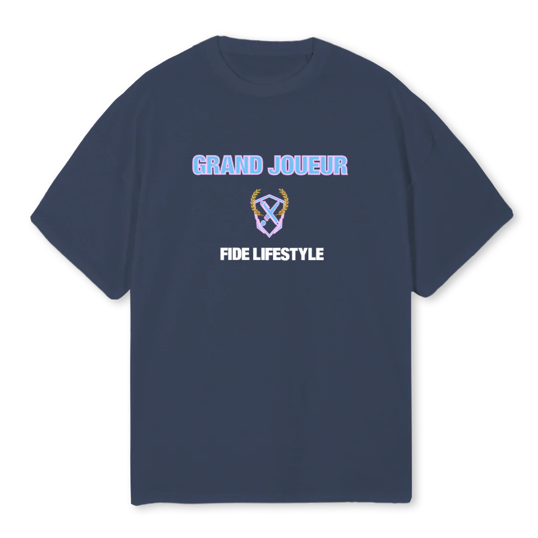 HH Navy Blue Oversized Tee.