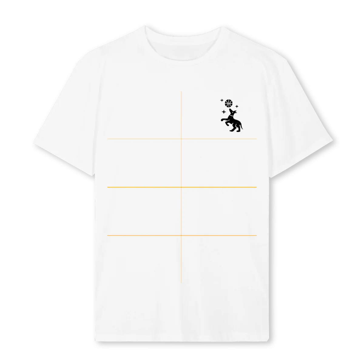 HHDOGTEE White Regular Tee.