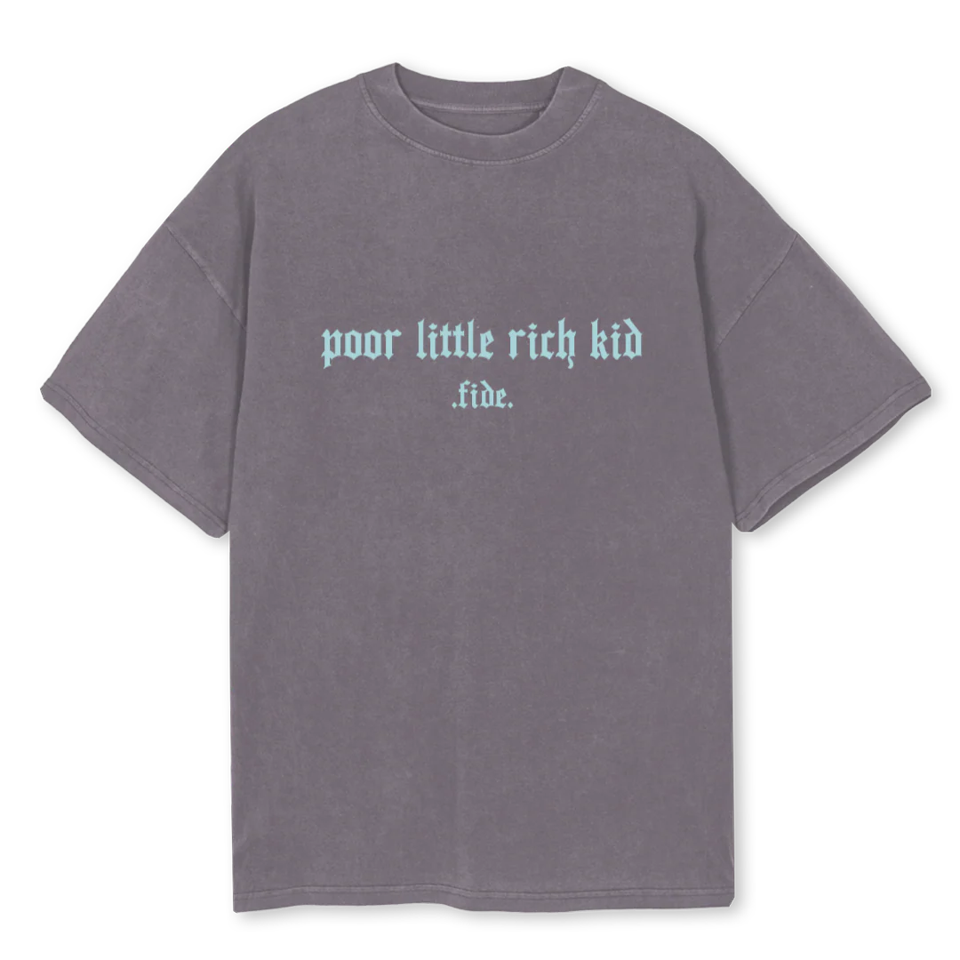 HHH Pigment Grey Oversized Tee.