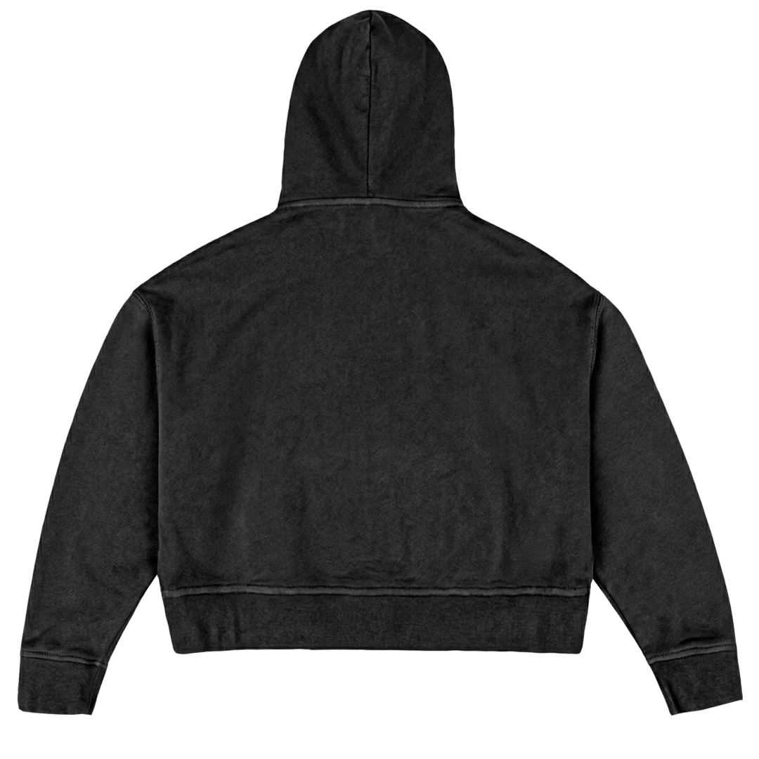 HHOODIE Vintage Black Oversized Boxy Hoodie. - Image 2