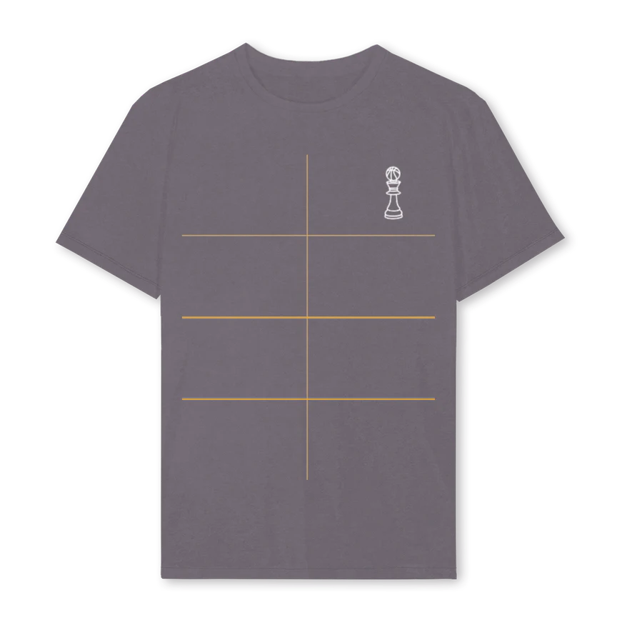 HHPGMTGREYCHESS Pigment Grey Regular Tee.