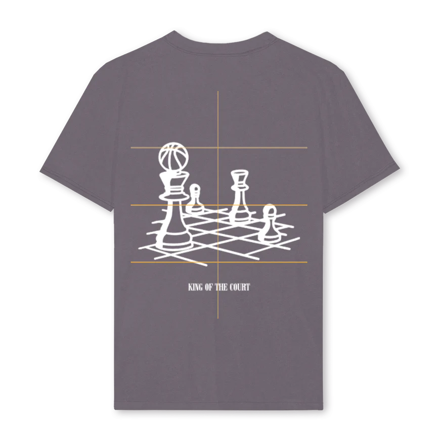 HHPGMTGREYCHESS Pigment Grey Regular Tee. - Image 2