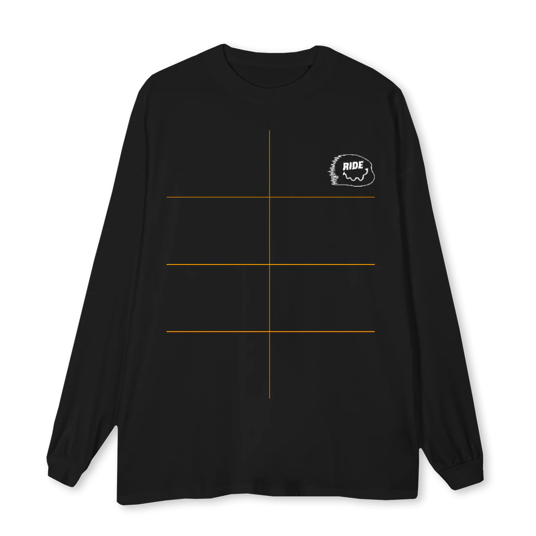 HHR Black Oversized LS Tee.