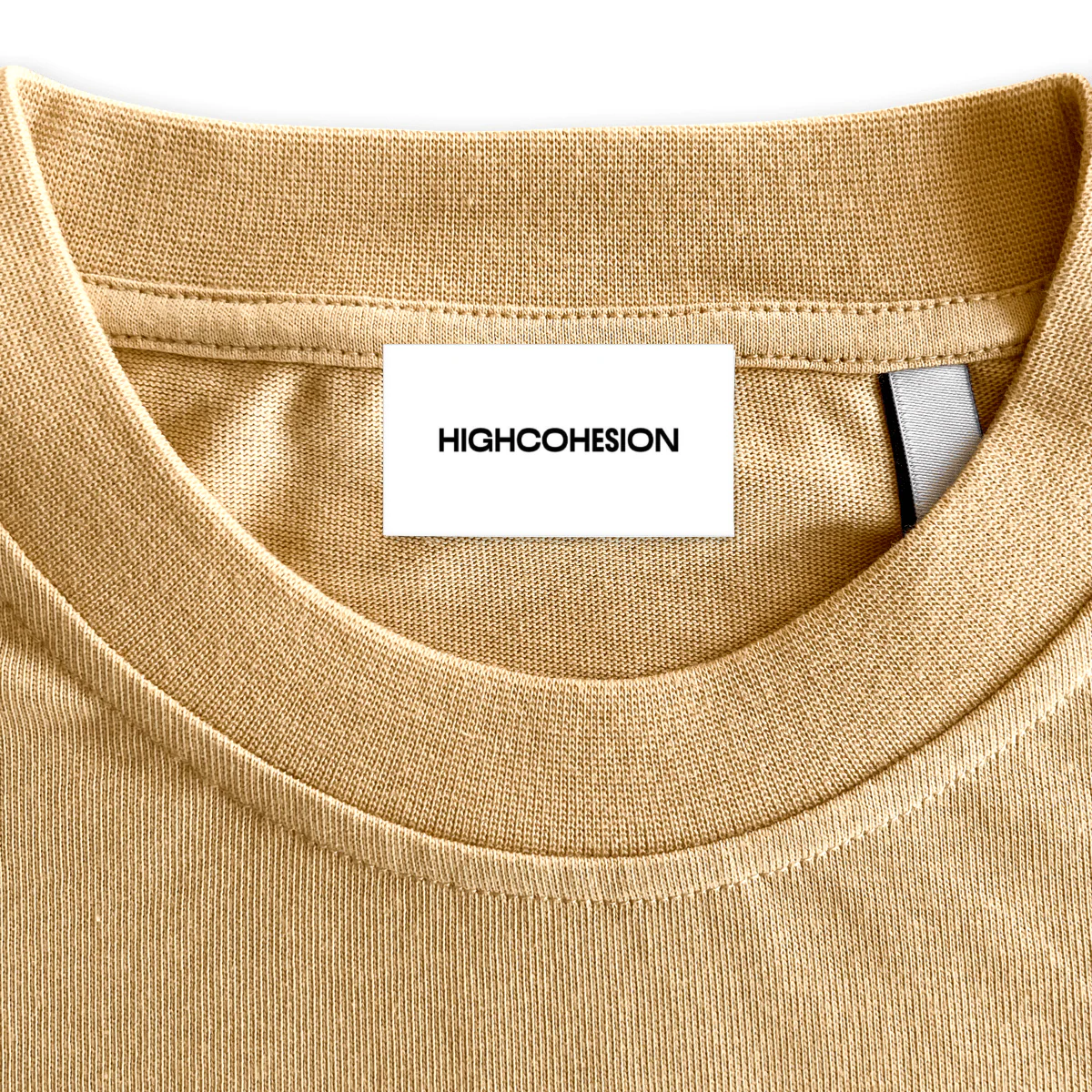 HIGHCOHESION Custom Neck Label.