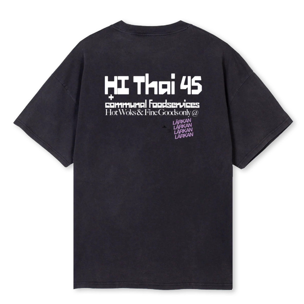 HITHAIVINTAGEBLACK Vintage Black Oversized Tee. - Image 2