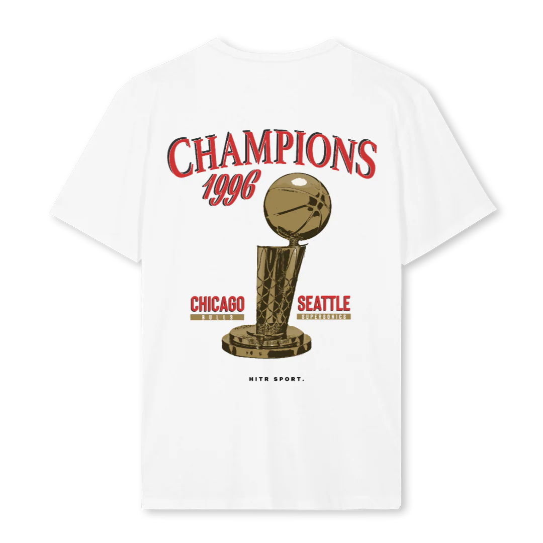 HITR CHAMPIONS White Regular Tee. - Image 2