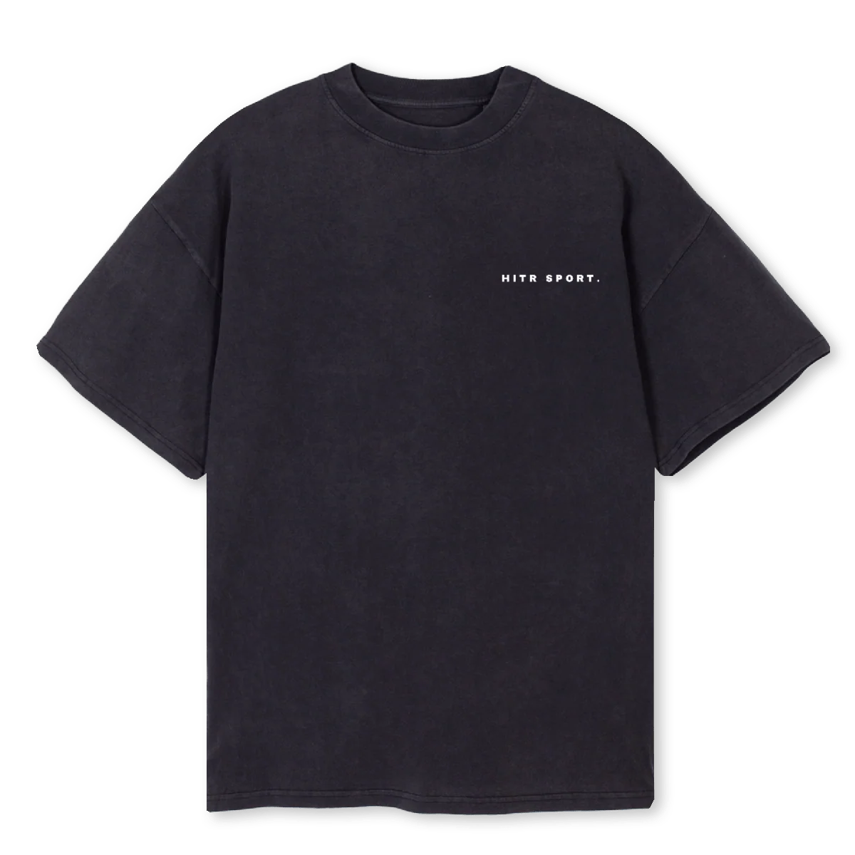 HITR GOAT Vintage Black Oversized Tee.