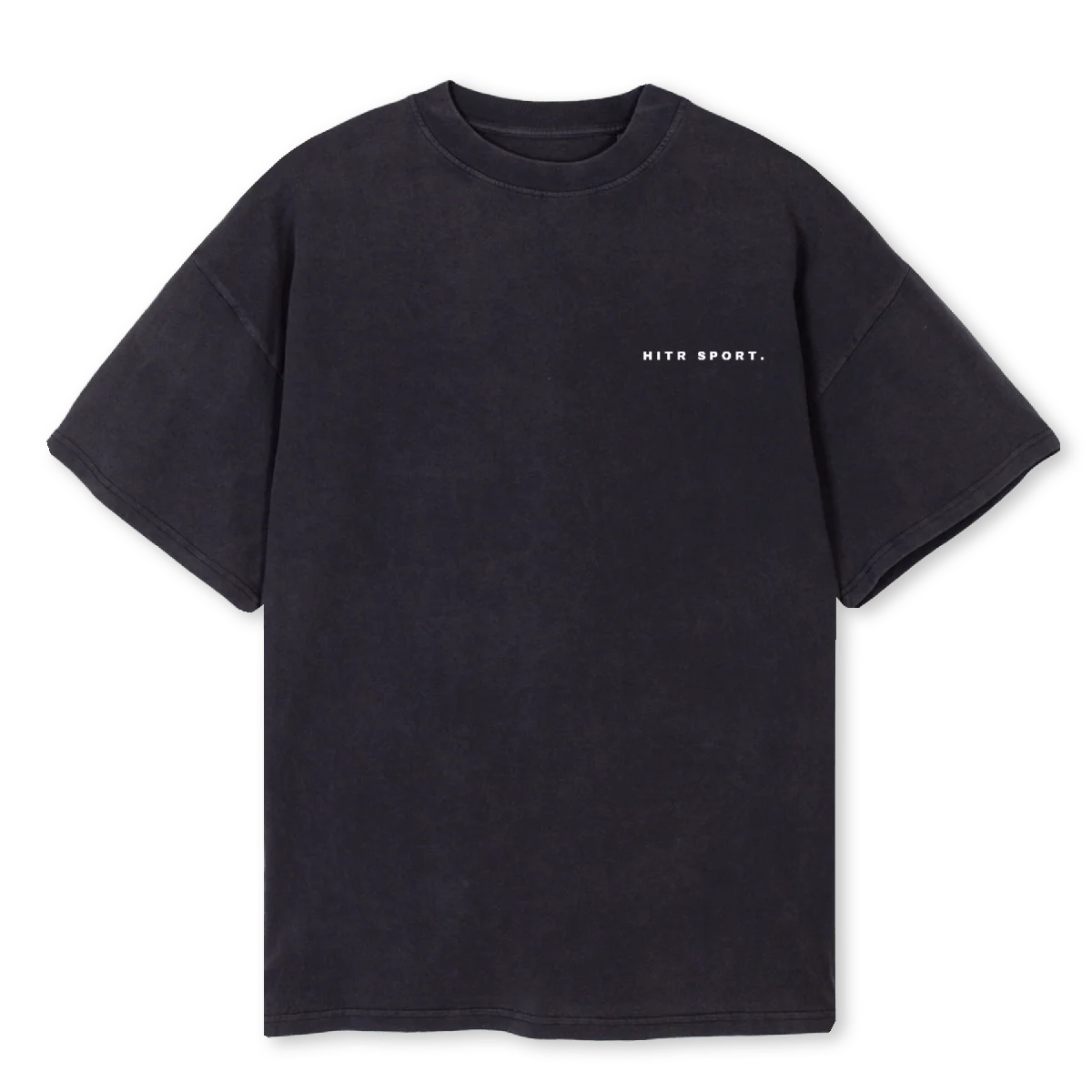 HITR LEBRON Vintage Black Oversized Tee.