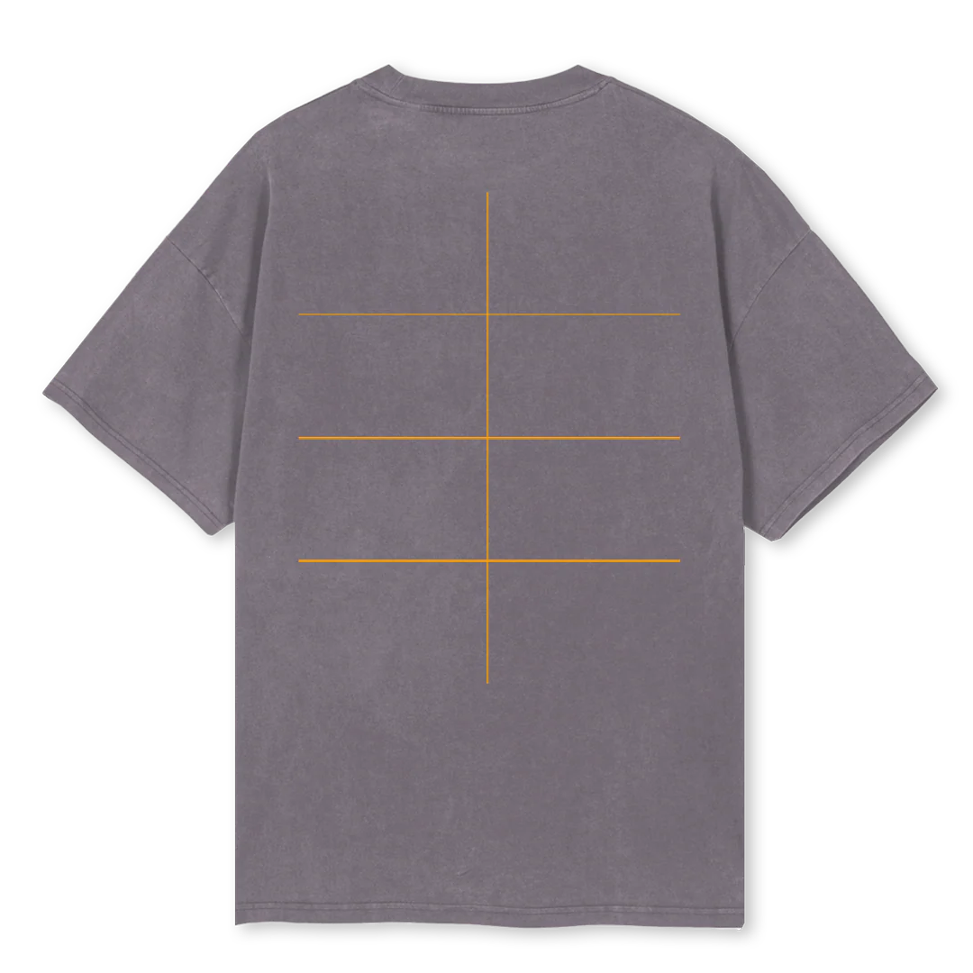 HKHJHJHJ Pigment Grey Oversized Tee. - Image 2