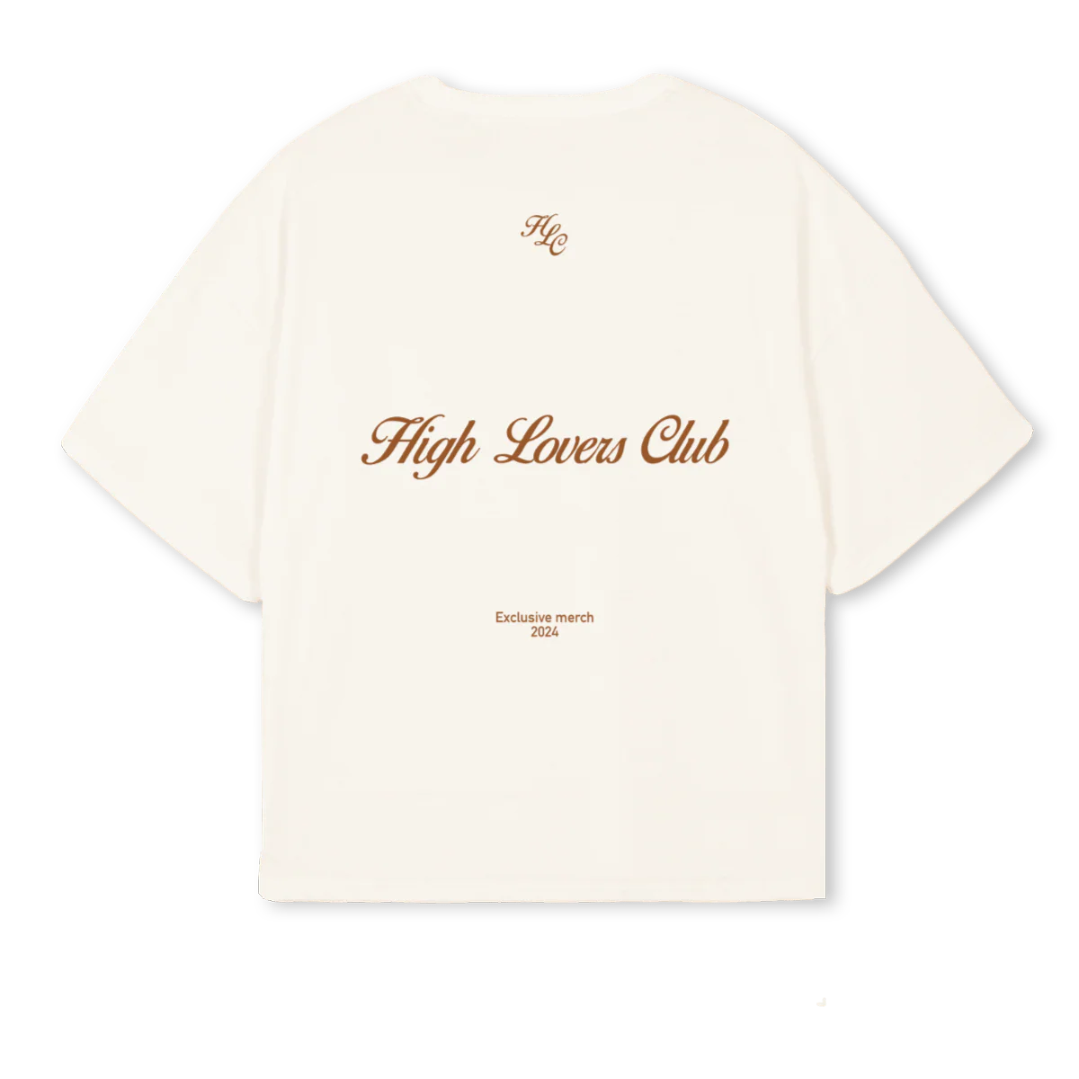 HLCTEEFFFIRST Vintage White Oversized Boxy Tee. - Image 2