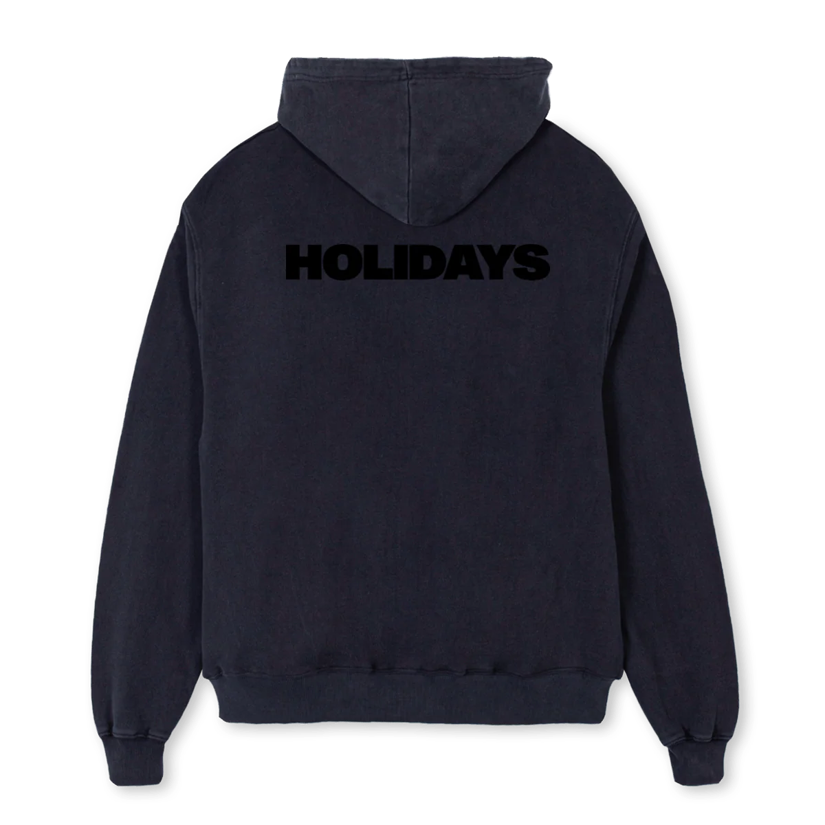 HOLIHOODIE Vintage Black Oversized Hoodie. - Image 2