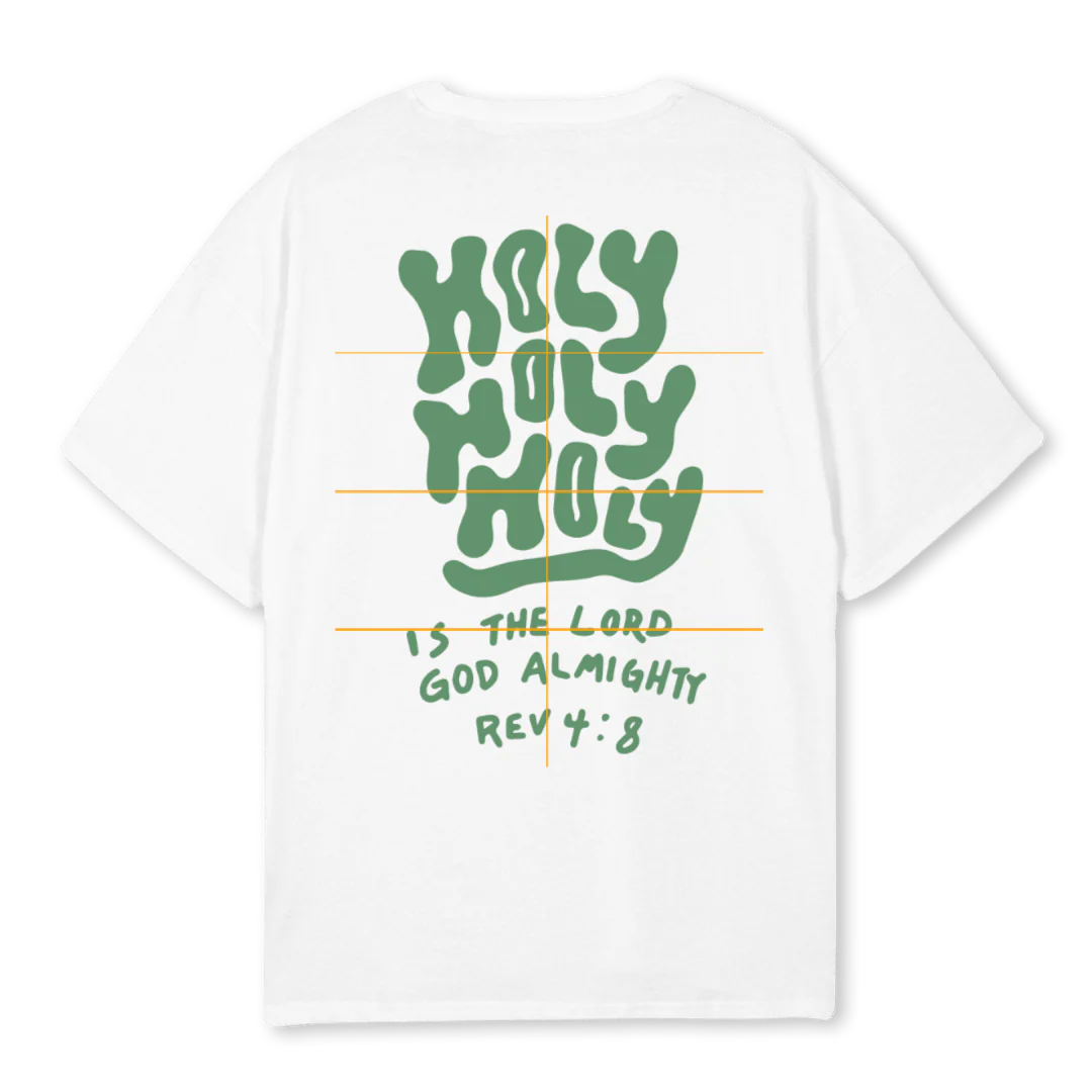 HOLYHOLYTSHIRTWHITE White Oversized Tee. - Image 2