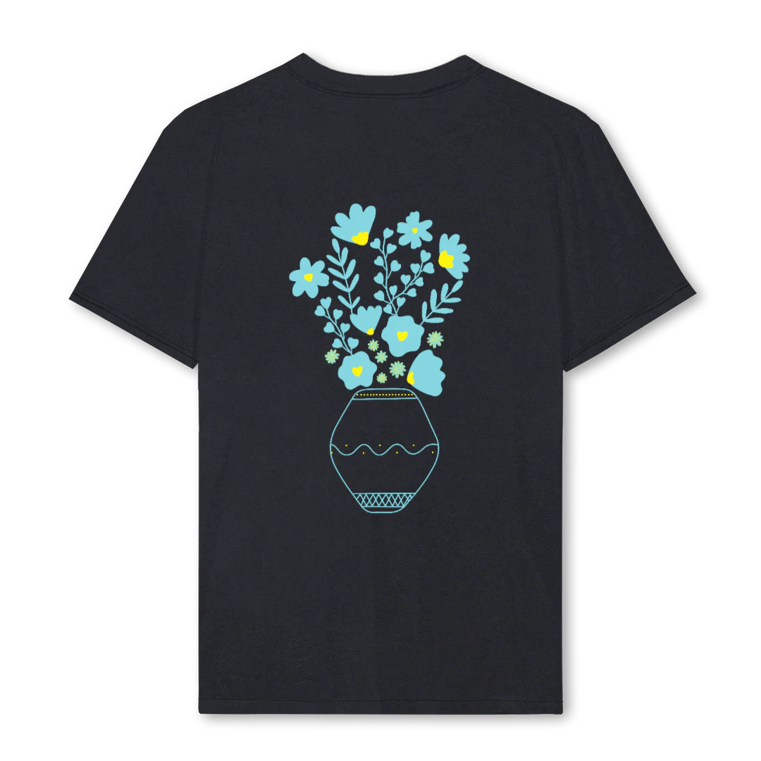 HOMME NOIR Vintage Black Regular Tee. - Image 2