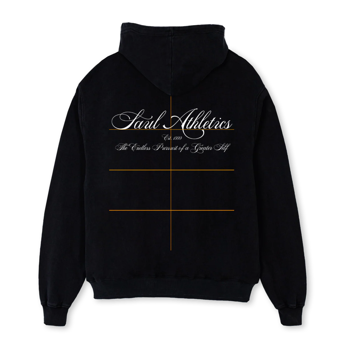 HOODI Black Oversized Hoodie. - Image 2